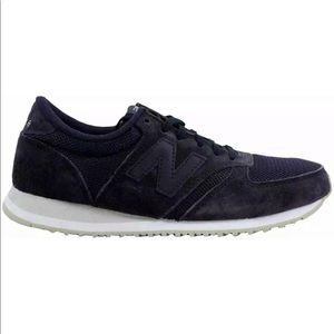 new balance 420 navy suede